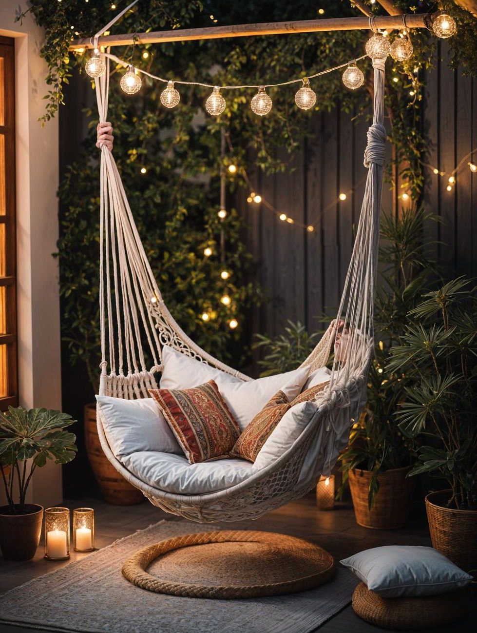 6. Boho-Style Swing Retreat - photo 2