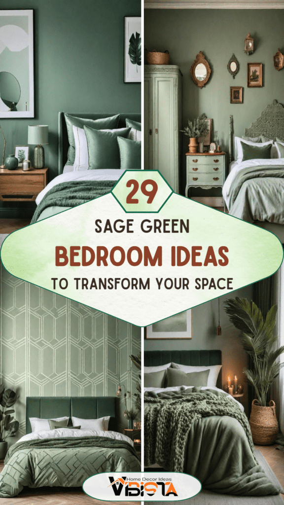 29 Sage Green Bedroom Ideas To Transform Your Space Into An Oasis