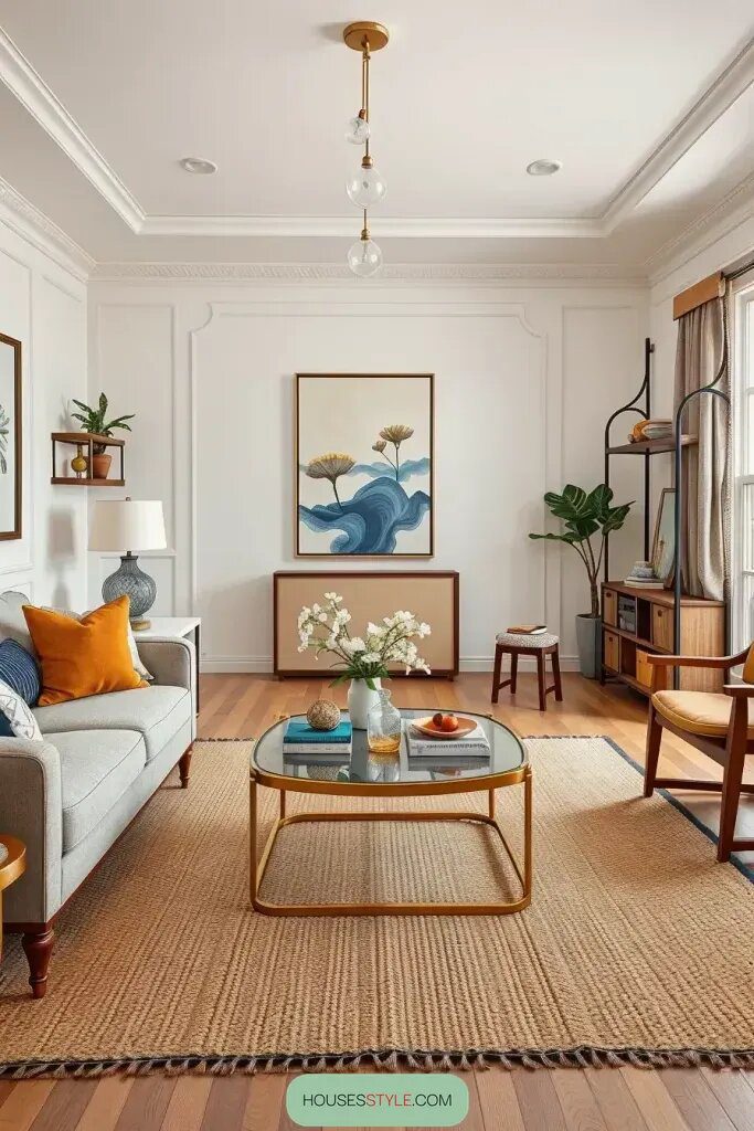 Mixing Metal Accents With Natural Elements