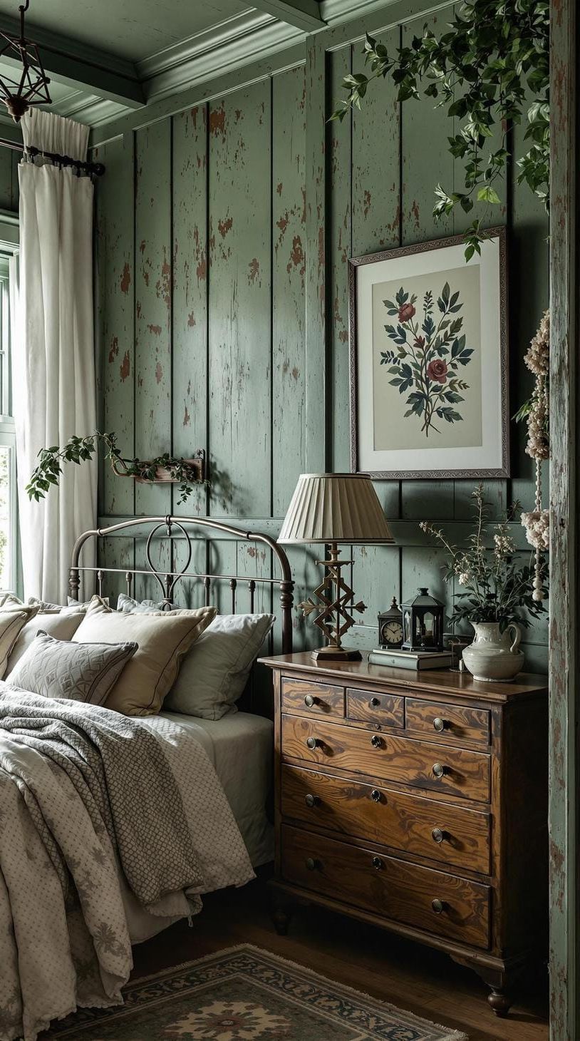 2. Vintage Forest Bedroom - photo 4
