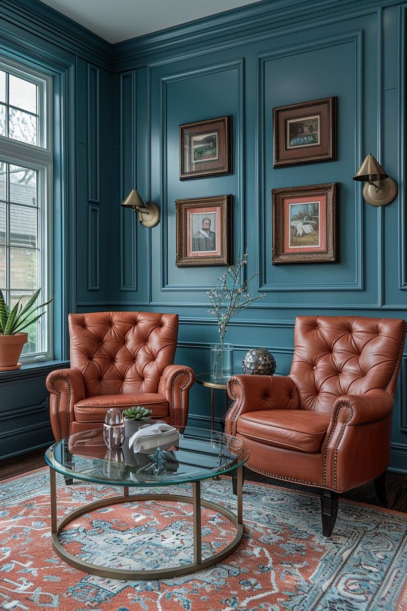17. Cozy Seating Setup, Mid-Century Style - photo 3