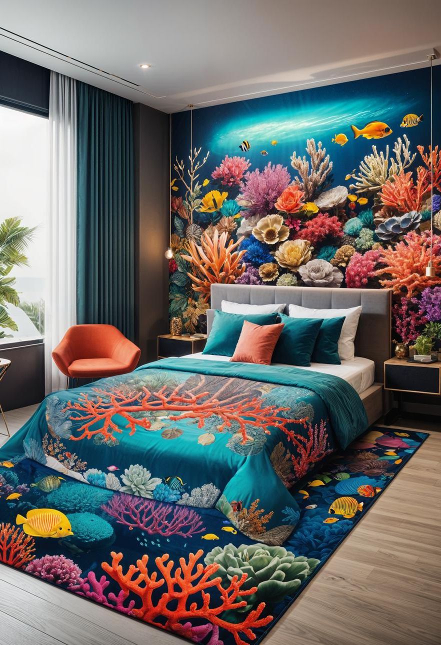 26. Underwater-Themed Area Rug Ideas