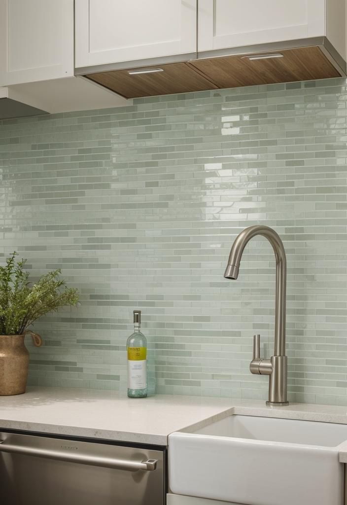 17. Eco-Friendly Glass Tile Backsplashes