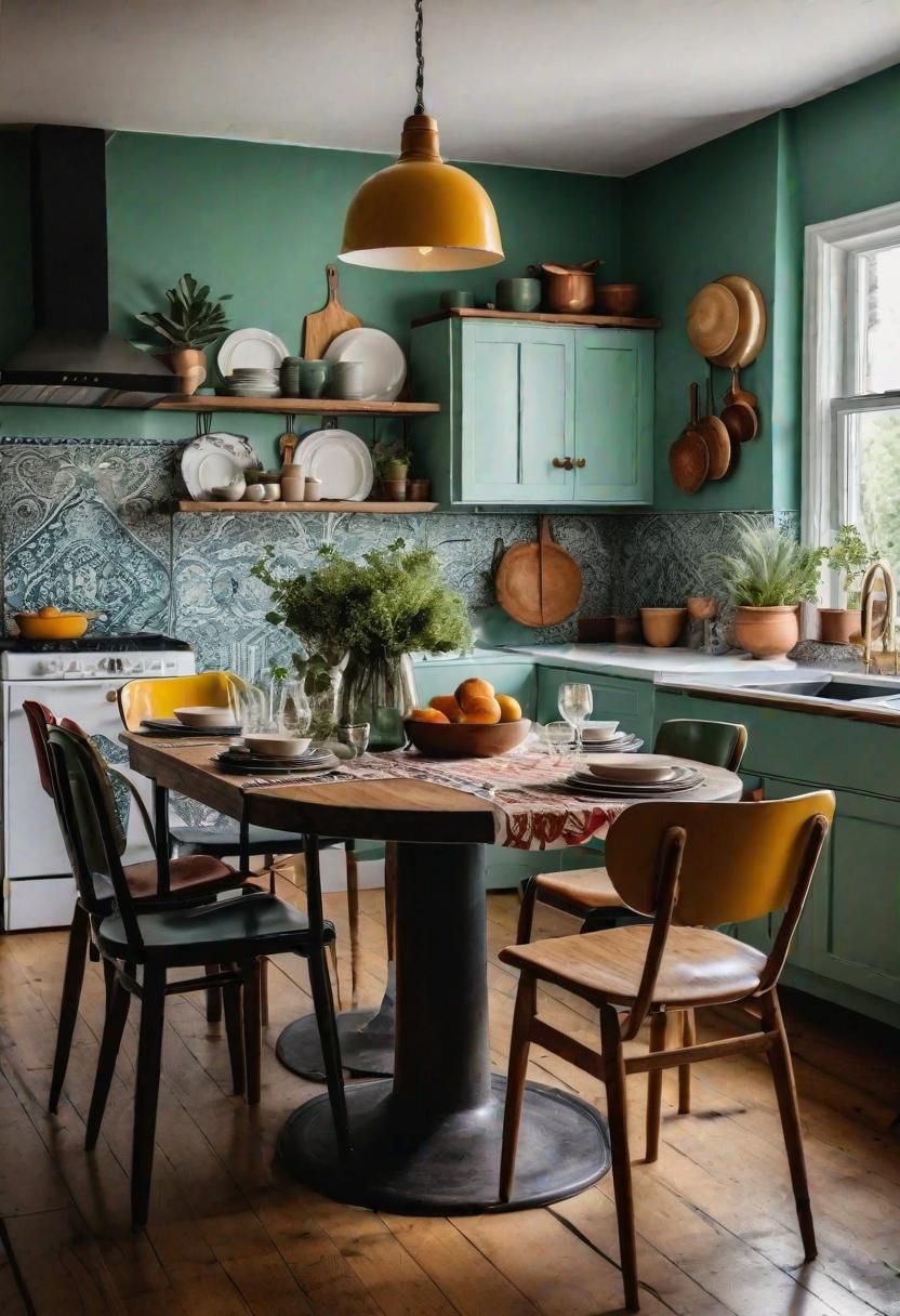 19. A Chic Collection of Dining Chairs