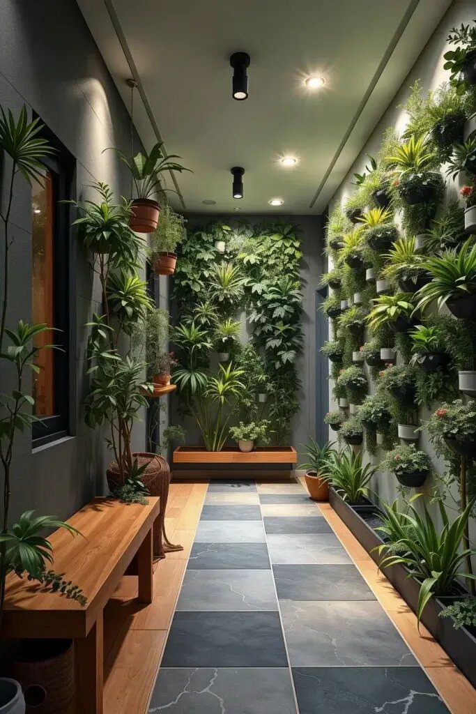 Living Wall Hallways With Indoor Gardens - photo 2