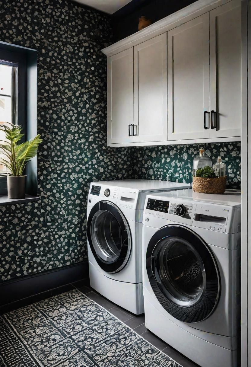 13. Bold Wallpaper Focal Point
