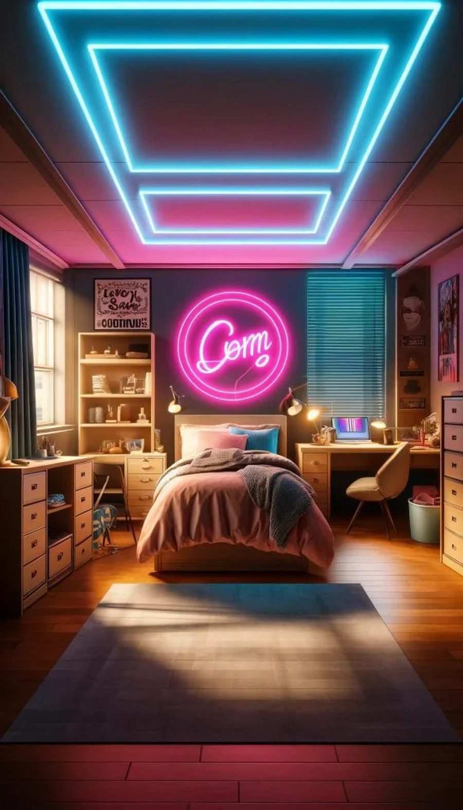 15. Bold Neon Sign Accents - photo 2
