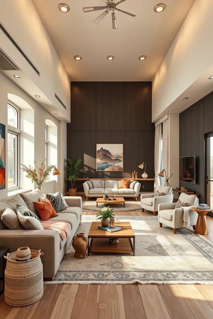 Color Coordination In Lengthy Interiors - photo 2