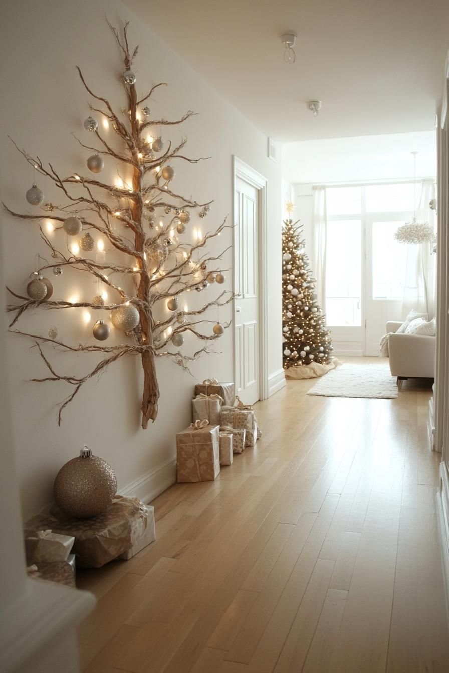 19. Bare Branch Christmas Tree Looks