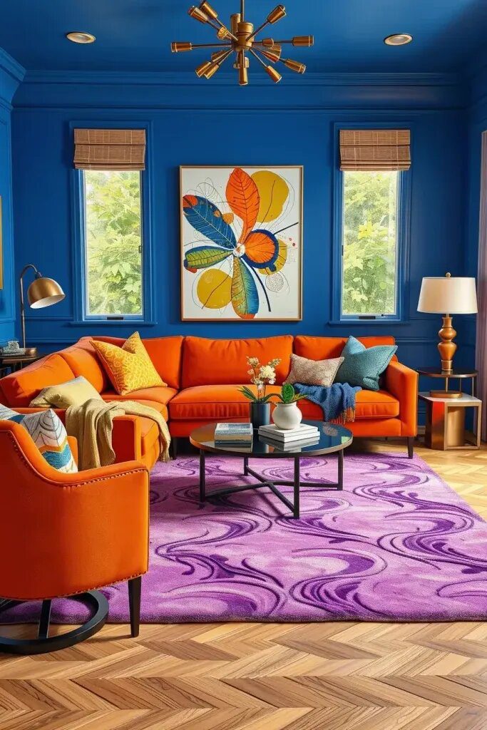 Bold colors working together, creating a beautiful clash - photo 2