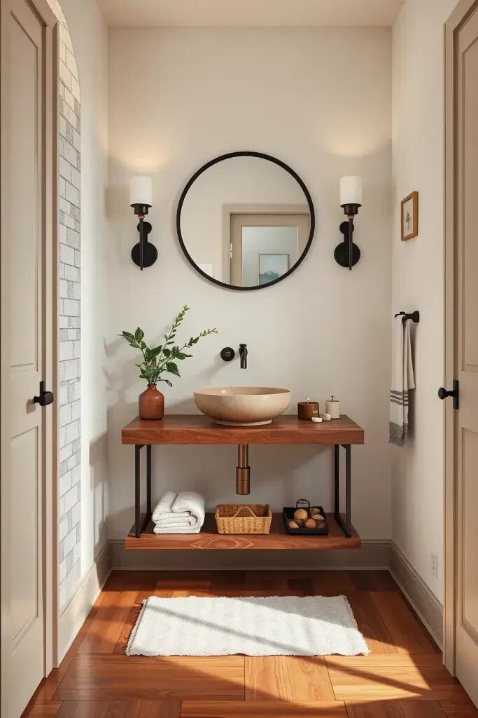 Give Your Japandi Powder Room Personality - photo 2