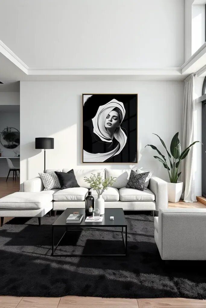 In What Ways Can You Use Black and White in an Understated Interior?
