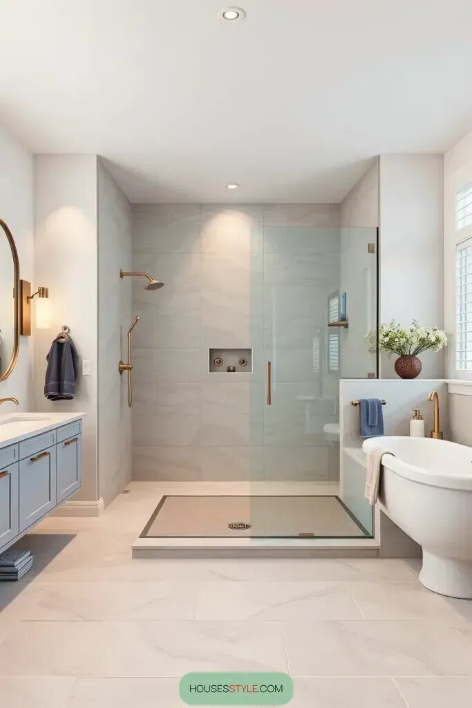 Curbless Showers With No Step-Up - photo 2