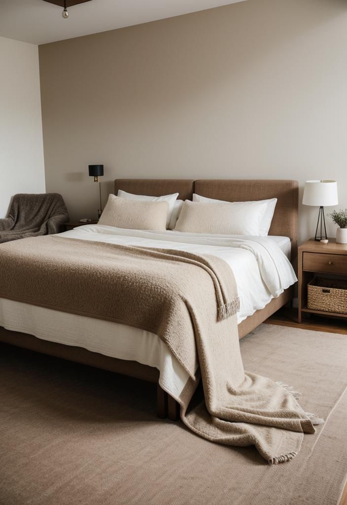 24. Choosing Cozy Bedroom Throw Blankets