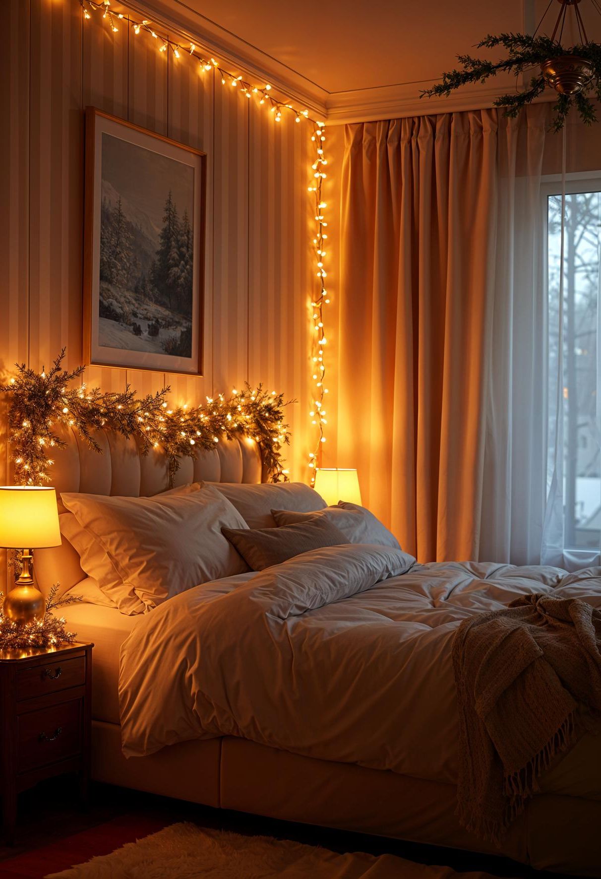 2. Festive Fairy Light Decor Inspiration - photo 2