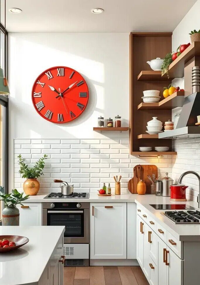 Retro Clocks That Bring Character to Your Kitchen - photo 2