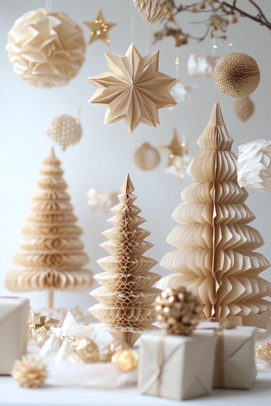 18. Neutral Paper Decor Ideas