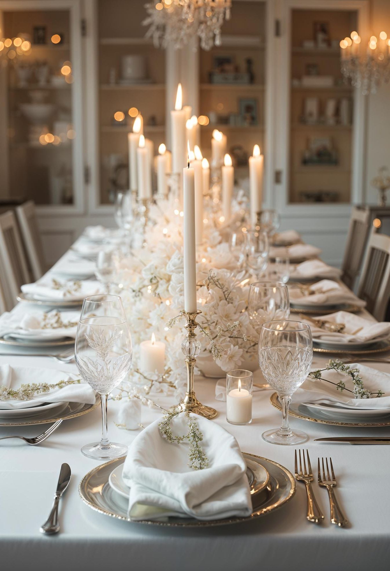 12. Winter Wonderland Table Setting Ideas - photo 2