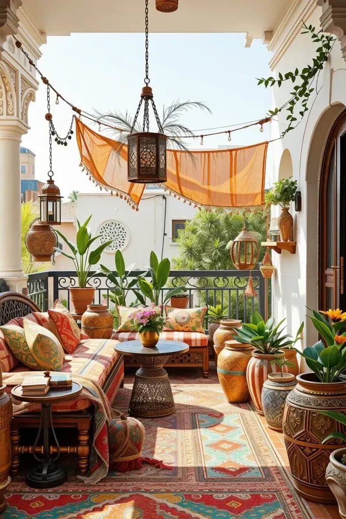 Mixing Indo-Boho and Moroccan Styles