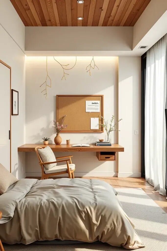 Blending a Workspace Into Your Bedroom - photo 2