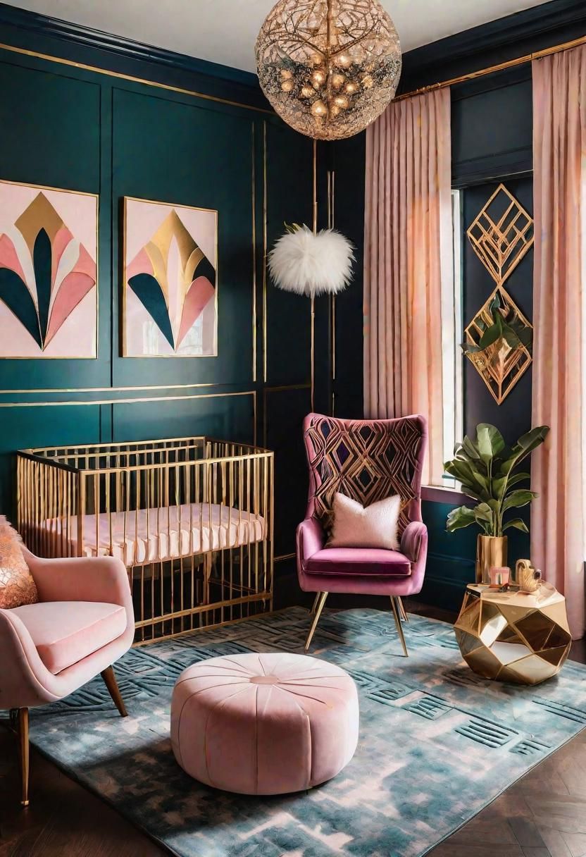 22. Glamorous Art Deco Nursery - photo 2
