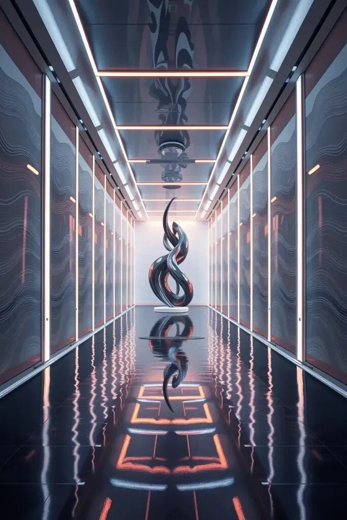 Mirror Maze Hallways and Optical Illusions - photo 2