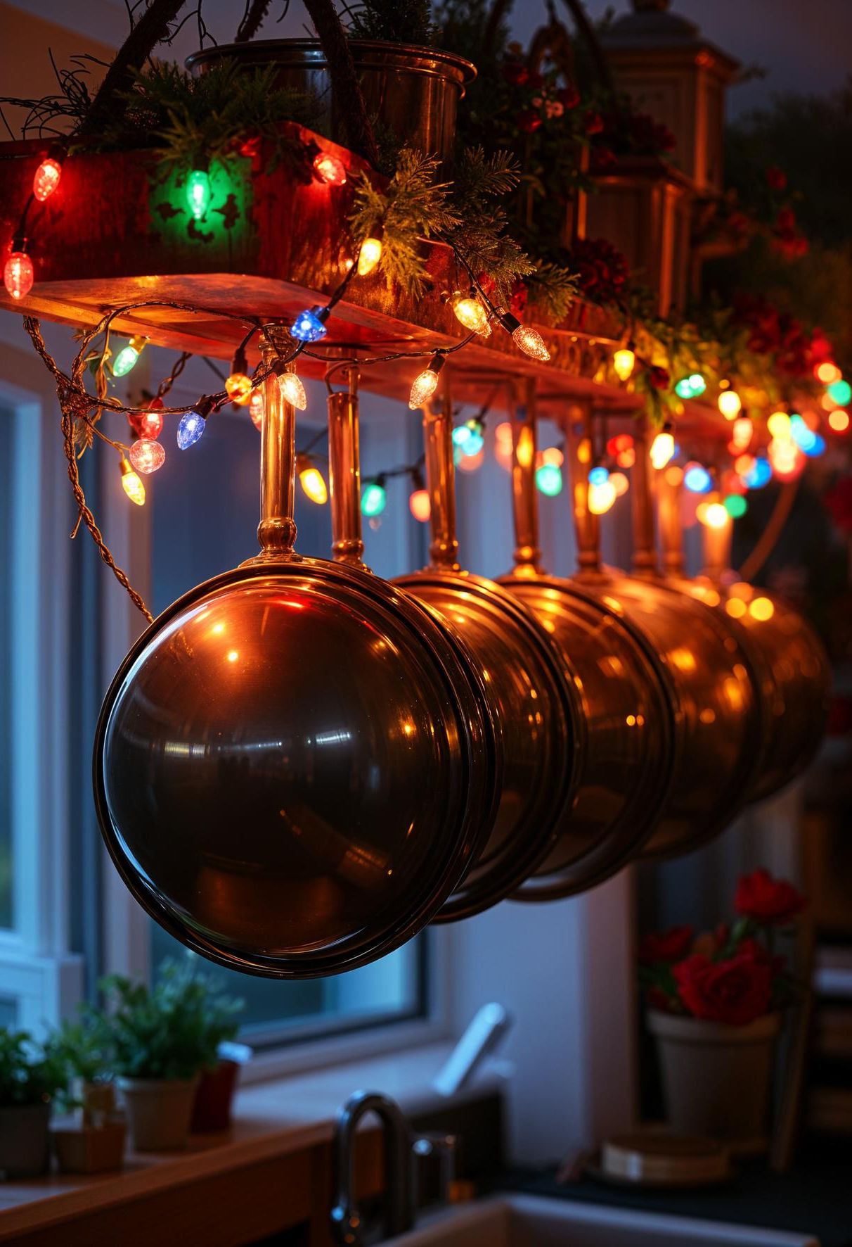 3. Festive Lights on Hanging Rack - photo 2
