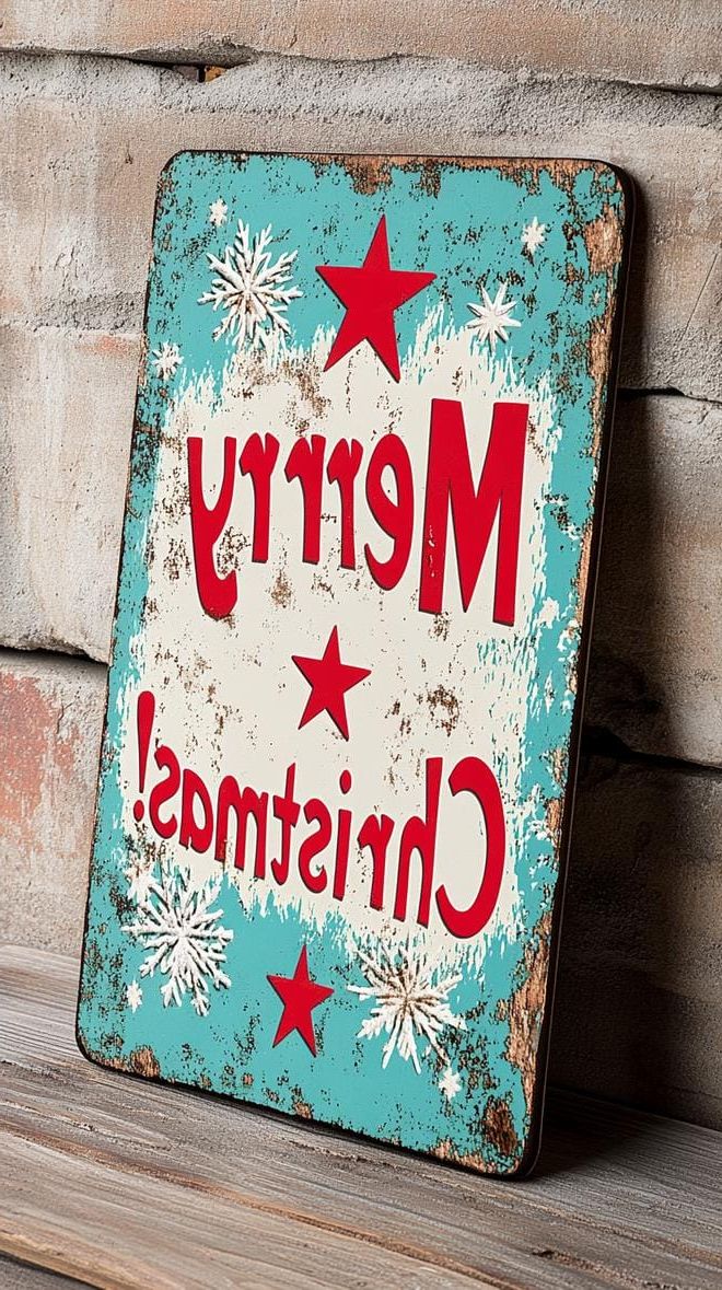21. Mint and coral retro diner-style lettering - photo 2