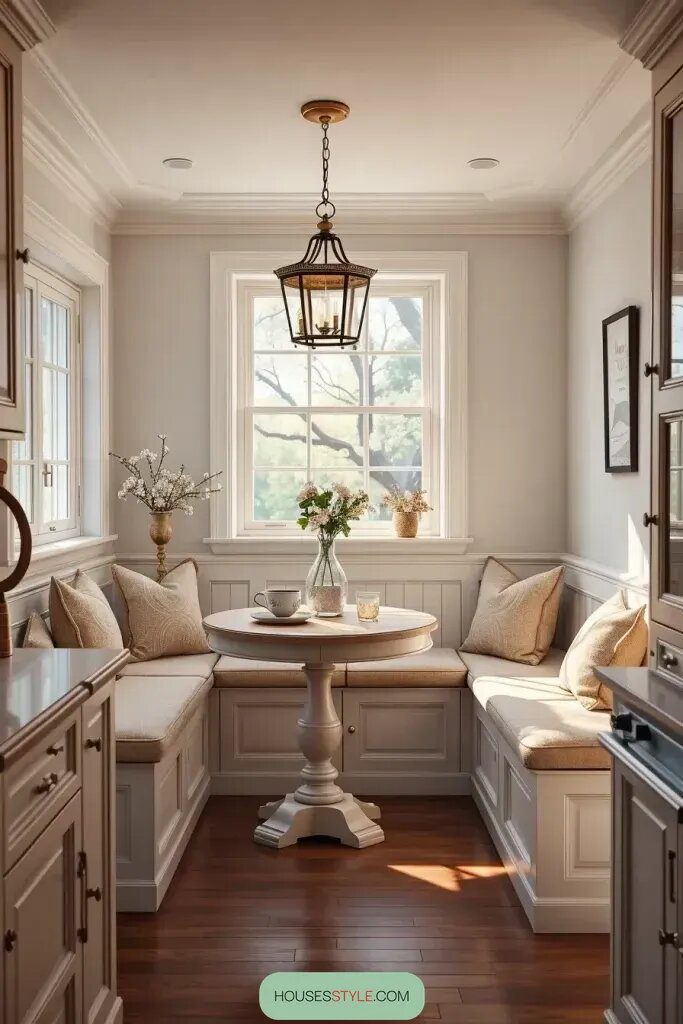 Charming Built-In Breakfast Nooks