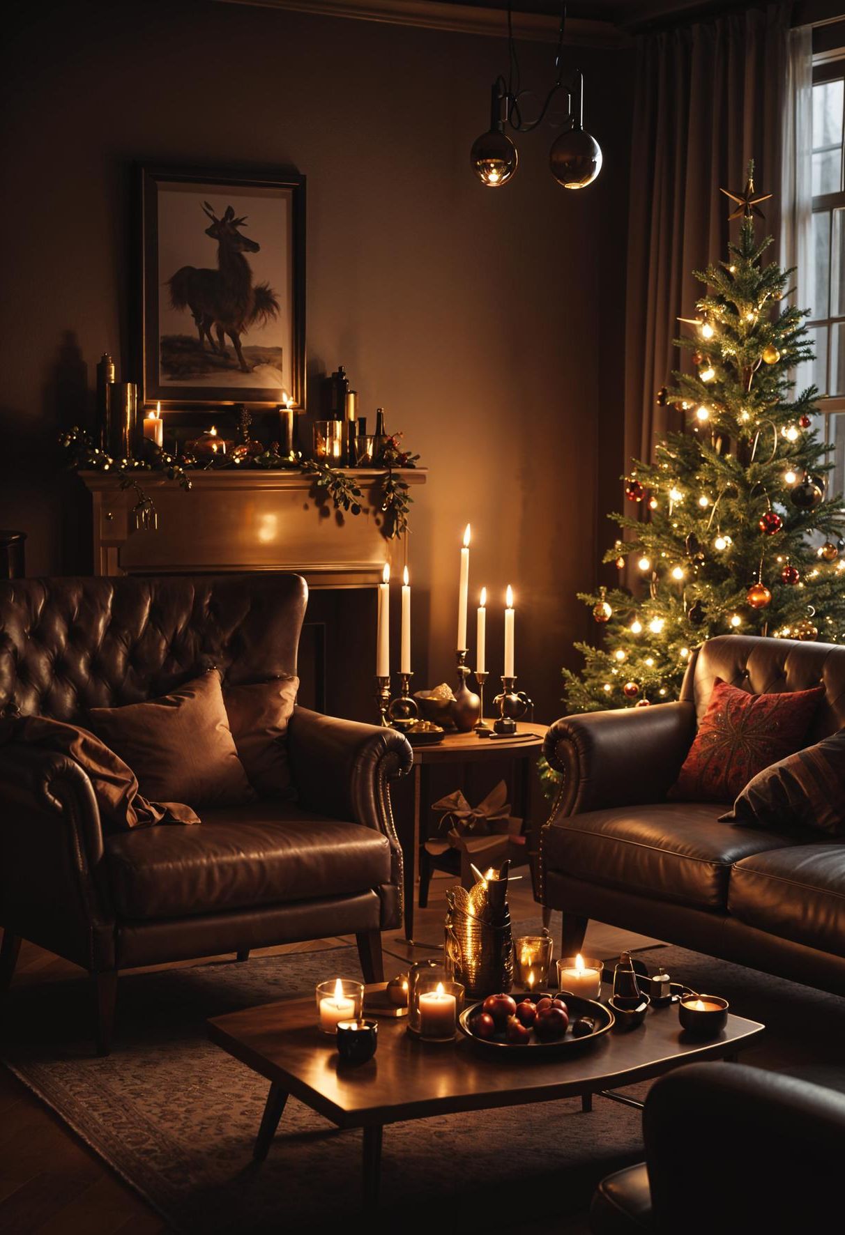 3. Moody Clove and Leather Candles - photo 2