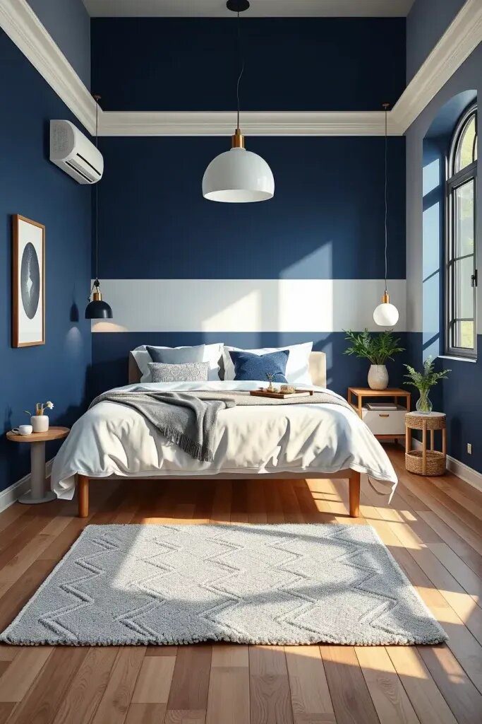 Using Color Blocking to Reshape a Room
