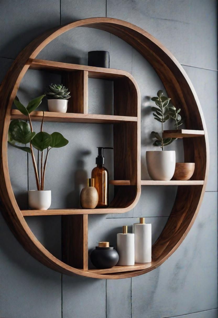 8. Round Wall Shelf Inspiration
