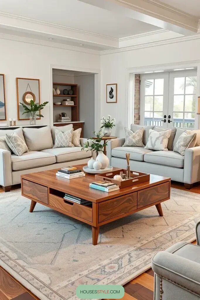 Clever Coffee Tables with Hidden Storage Compartments - photo 2