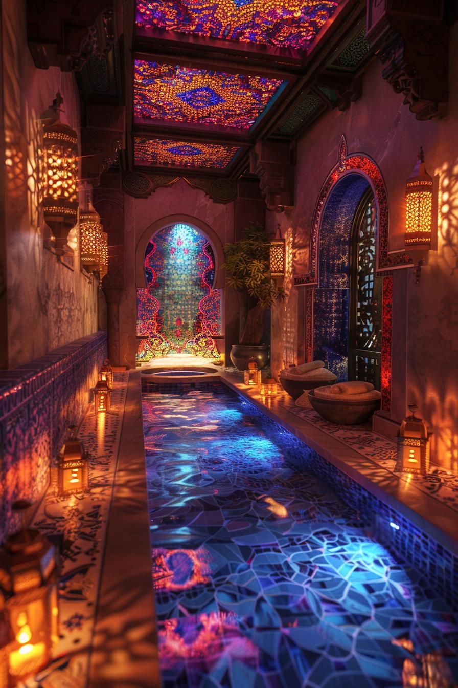 6. Moroccan-Style Spa Bathroom Ideas - photo 2