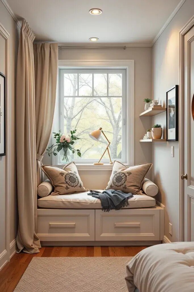 Turning a Window Nook Into a Cozy Retreat
