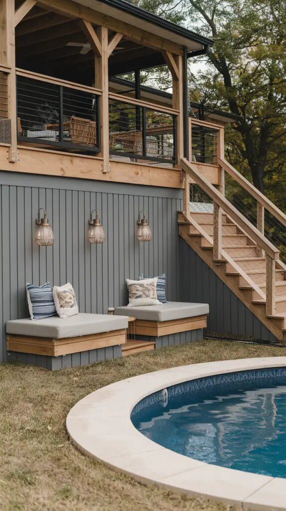 Adding Comfortable Seating to Your Pool Deck