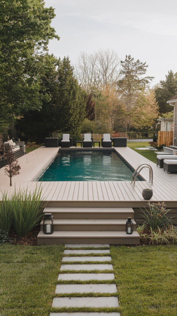 14. Combo Pools with a Built-In Hot Tub