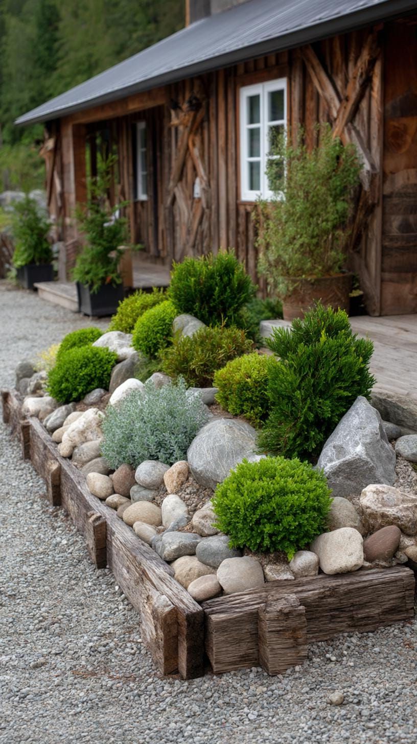 10. Rock Garden with Rustic Edging - photo 2