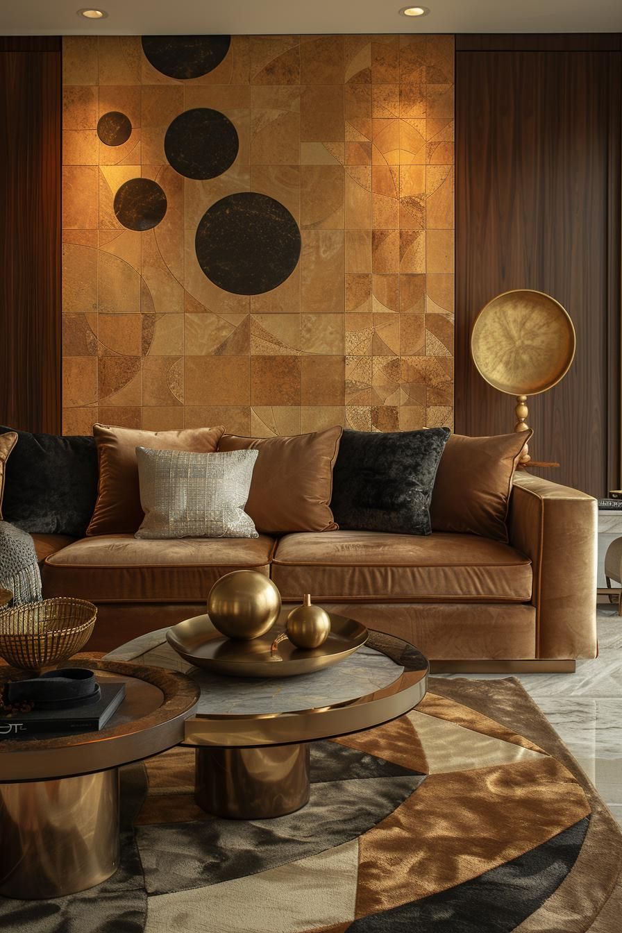 14. Geometric Patterns in Earthy Decor - photo 4