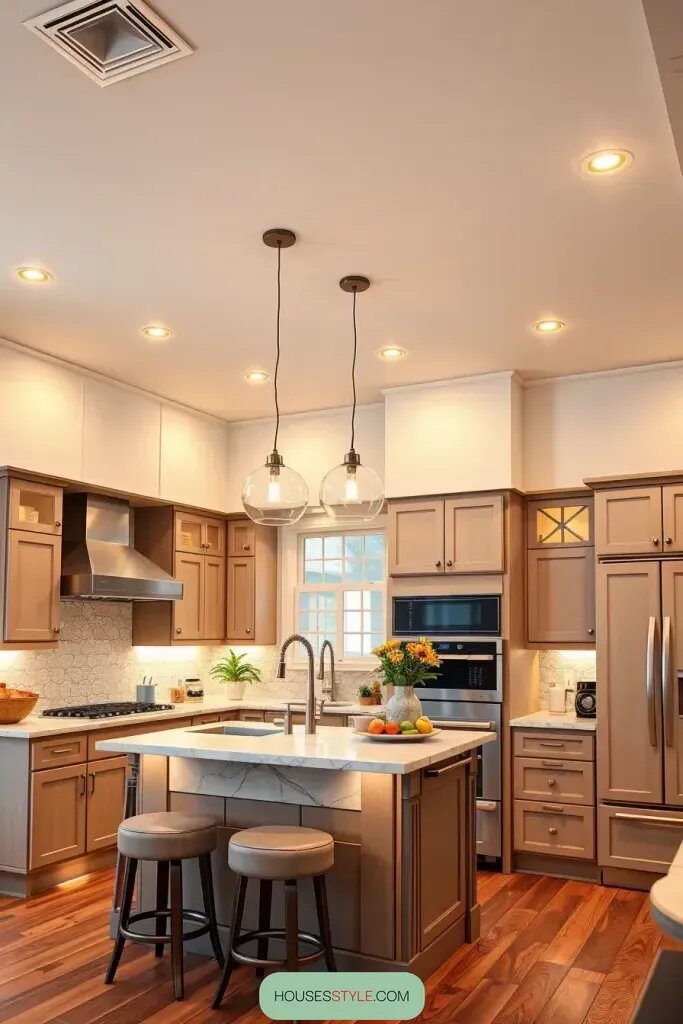 1. How to Create a Beautifully Functional Space with Layered Lighting