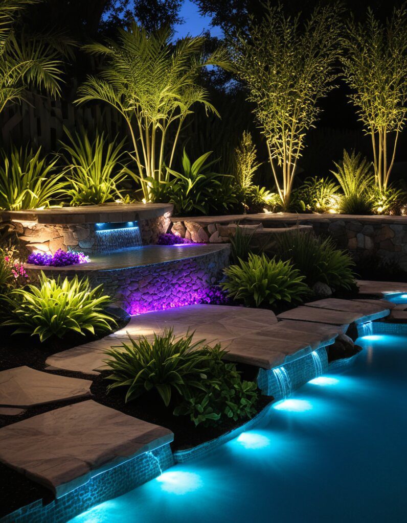 LED Lighting Ideas for Pool Areas - photo 2