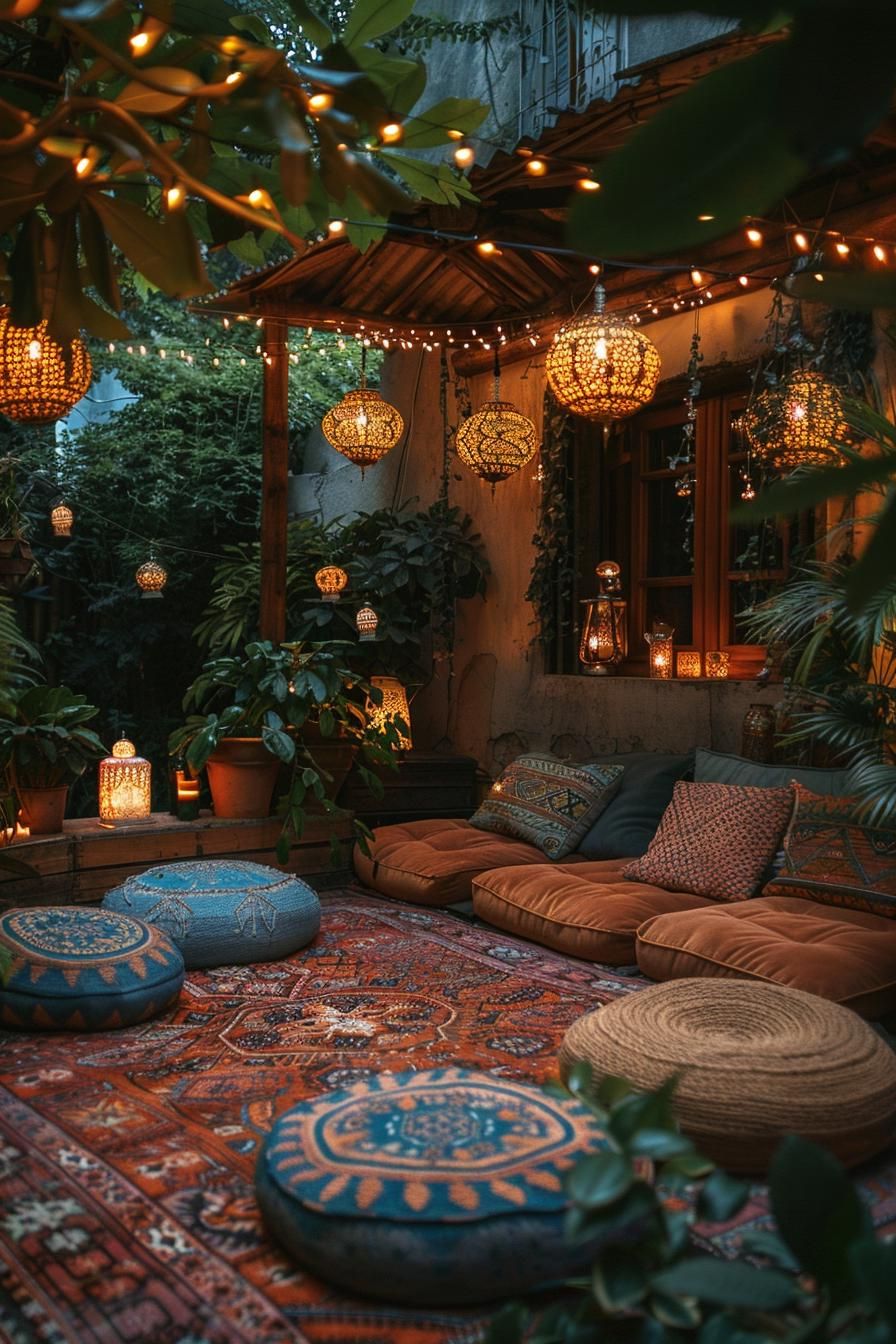 1. Boho Patio Full of Cozy Charm - photo 2