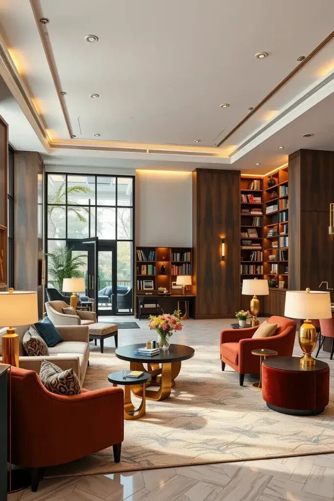 Lobby Lounges Built for Social Interaction - photo 2