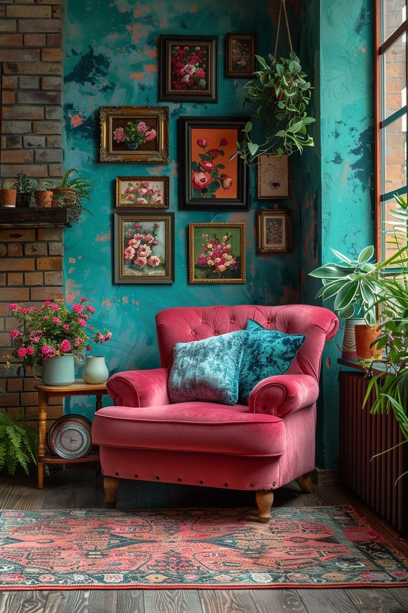 1. Artful Eclectic Boho Gallery Wall - photo 3