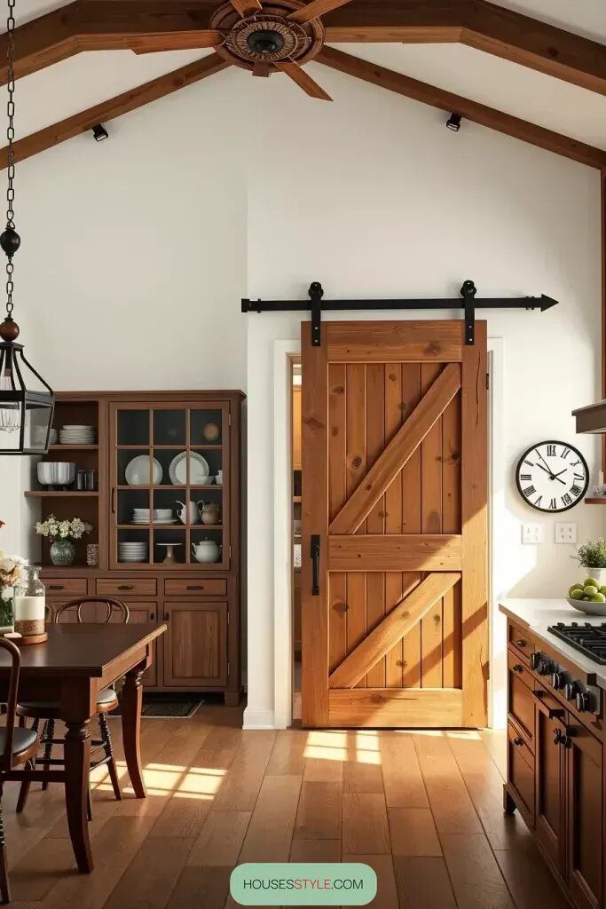 Barn Doors as a Functional Design Accent