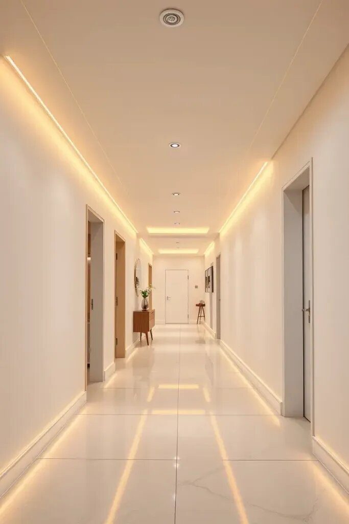 How LED Strip Lighting Gives Hallways a Glow Up - photo 2