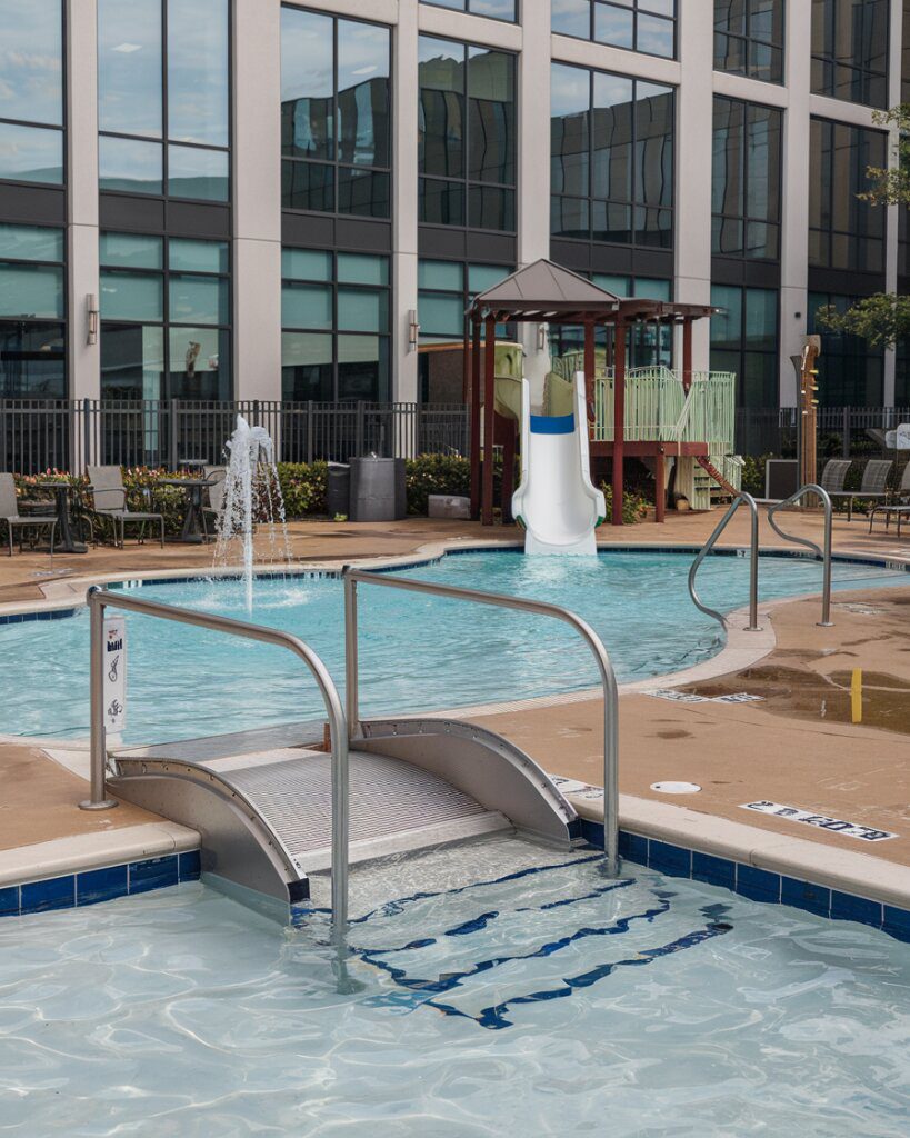 10. Inclusive Pools Welcoming Every Swimmer