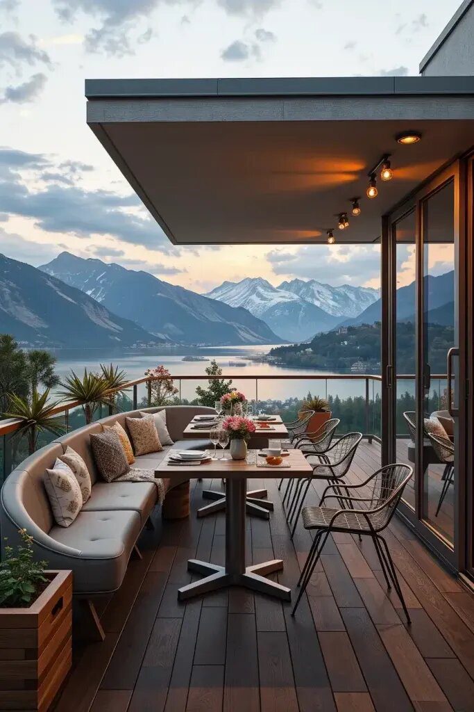 Outdoor Dining Spaces With A Scenic View - photo 2