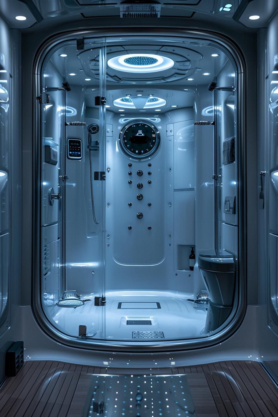 17. Smart Futuristic Bathroom Features