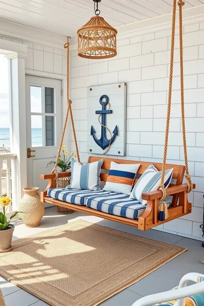 Coastal Calm: Swings Made for Ocean Views
